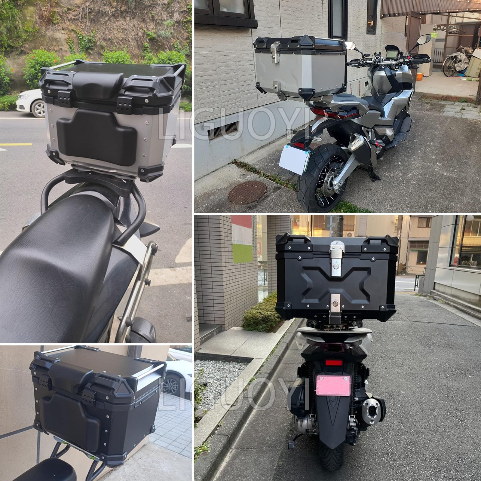 Amazon.co.jp: バイク用リアボックス 28L ～ 100L 大容量 バイクケース